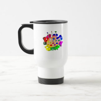Artist Palette Artist Travel Mug