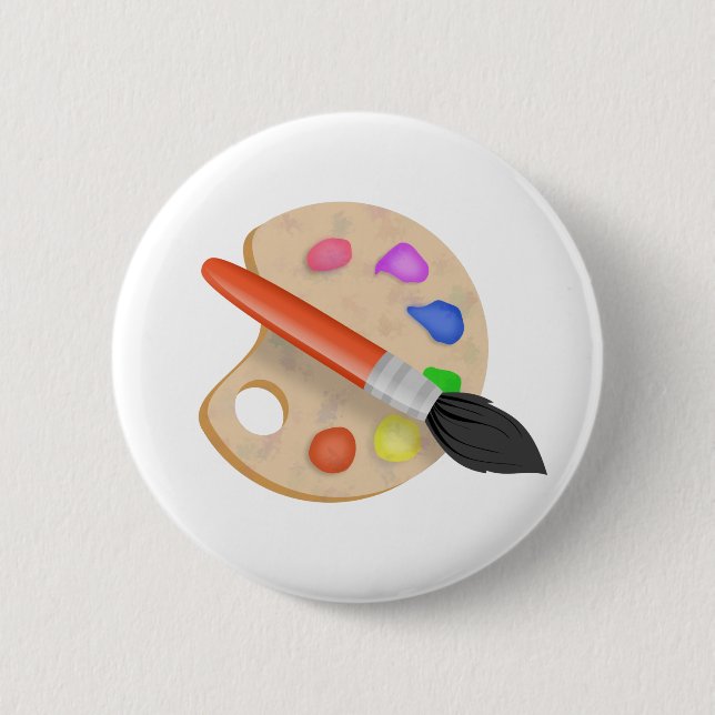 Artist Palette Button (Front)