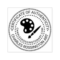 Artist Palette Certificate of Authenticity #3 URL