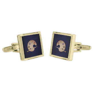 Artist Palette Cufflinks