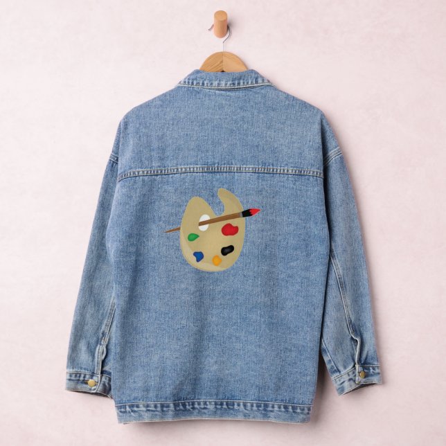 ARTIST PALETTE DENIM JACKET (Hangar)