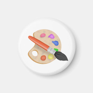 Artist Palette Magnet