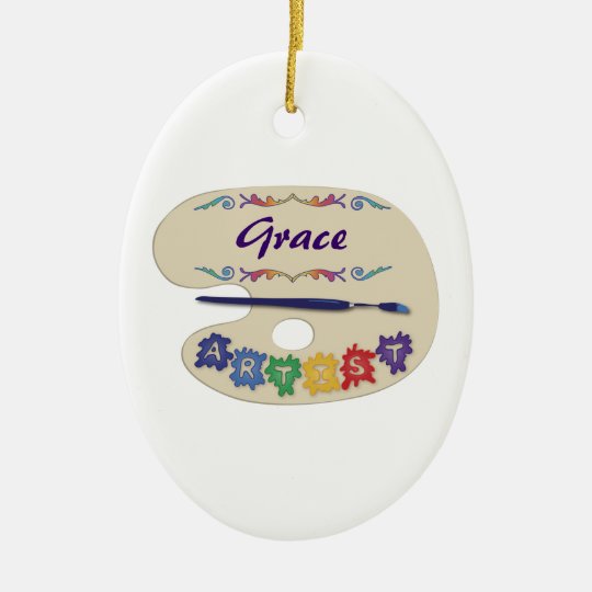 Artist Palette Ornament
