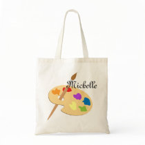 Artist Palette Tote Bag Artist Palette Tote Bag