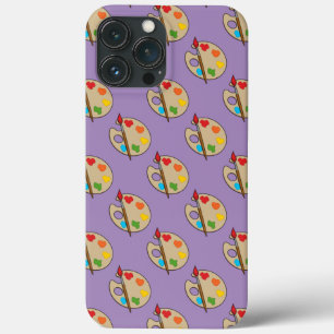 Artist Palette with Paint Brush iPhone 13 Pro Max Case