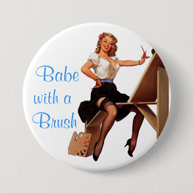 Artist Pin-Up Button (Front)