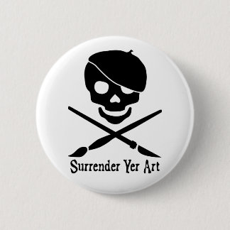 Artist Pirate Button