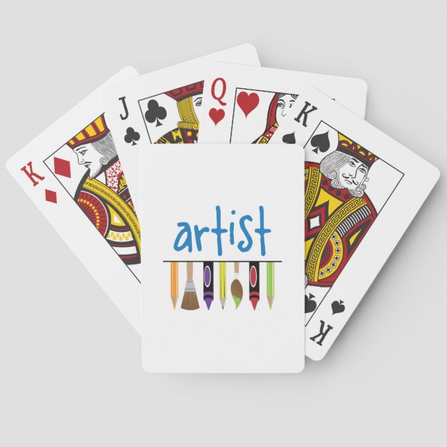 Artist Poker Cards (Back)
