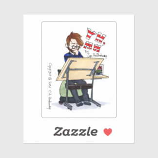 Artist Portrait - Matte Sticker