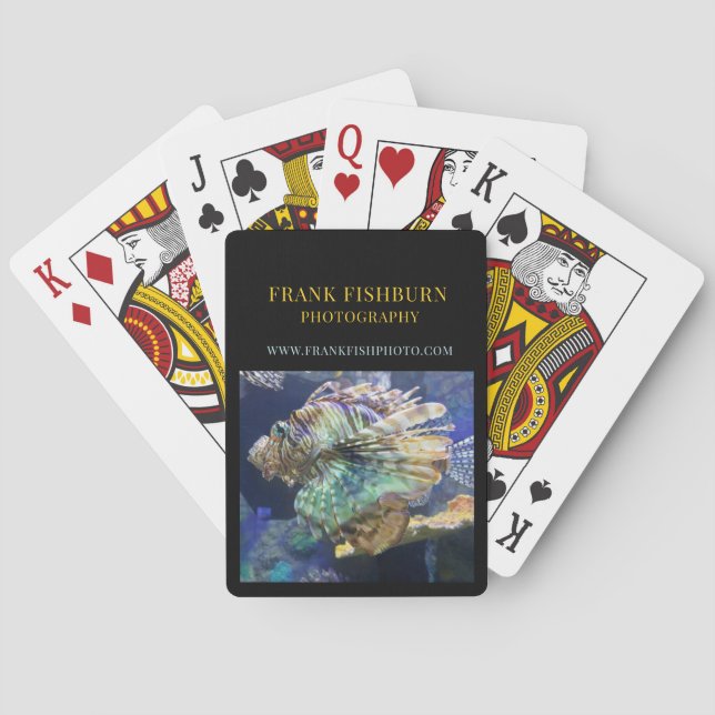 ARTIST PROMOTIONAL  PLAYING CARDS (Back)