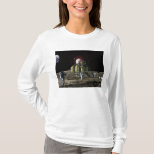 Artist rendition of a new spaceship to the moon 2 T-Shirt