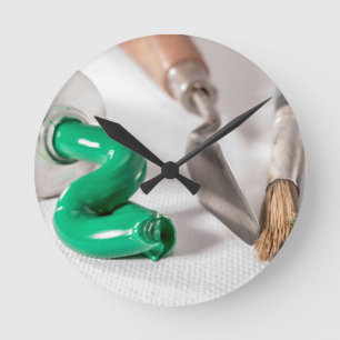 Artist Round Clock