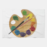Artist`s Palette Color Wheel Towel at Zazzle