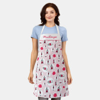 Personalized Artist Apron Smock with Art Supplies