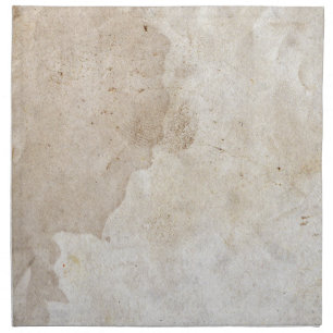 Artist Studio Grunge Antique Beige Parchment Paper Cloth Napkin