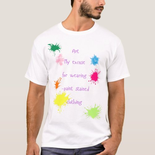 Artist t_shirt