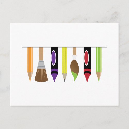 Artist Tools Postcard