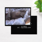 Artist Trading Card Fireman Prayer 911 2002 NY ATC (Desk)