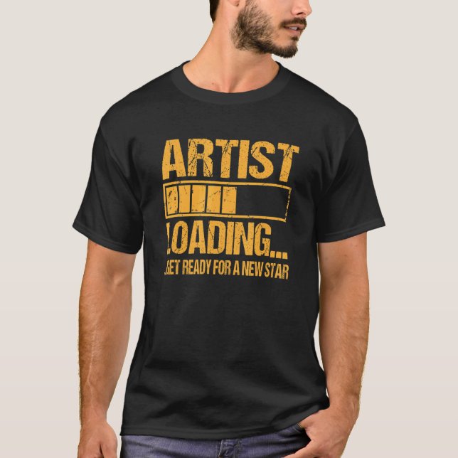 Artist Training Apprenticeship Artist Loading T-Shirt (Front)