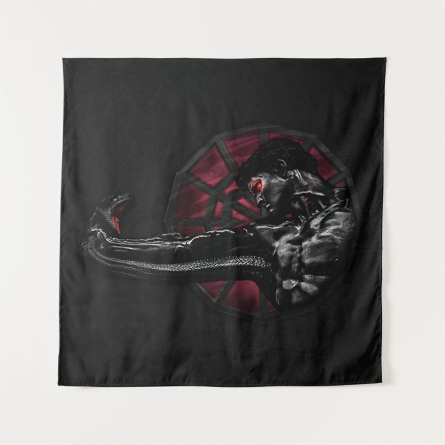 Artist VS. The Biblical Snake Tapestry (Front)