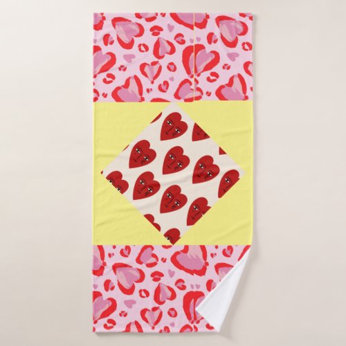 Artistic Absorbency Printed Towel Bath Towel