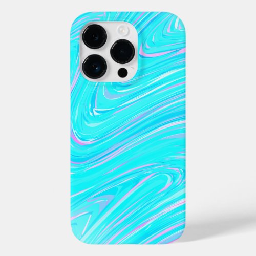 Artistic Abstract Marble Pattern Design Case_Mate iPhone 14 Pro Case