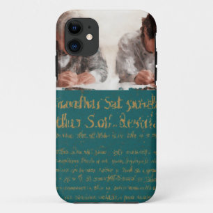 Artistic Abstract Mobile Case – Unique Hand-Painte