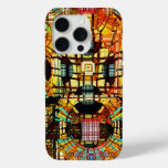 Artistic Abstract Patterns iPhone 15 Pro Case