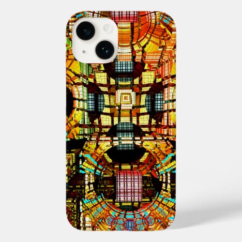 Artistic Abstract Patterns Case_Mate iPhone 14 Case