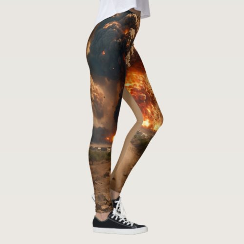 Artistic Allure Explore Fashion with All_Over_Pr Leggings