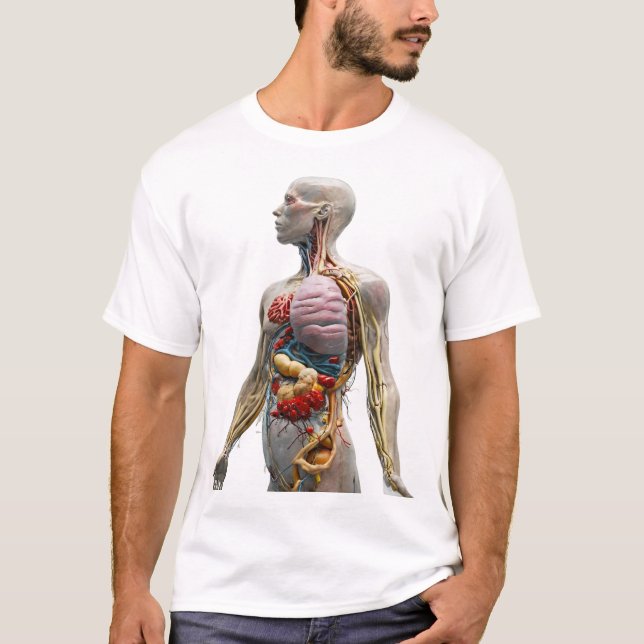 Artistic Anatomy: Revealing the Body's Intricate T-Shirt (Front)