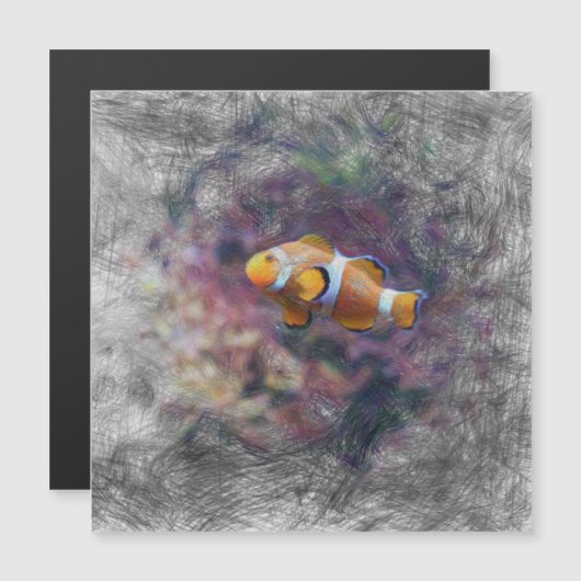 artistic animal clown fish (Front/Back)