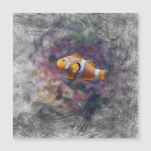 artistic animal clown fish (Front)