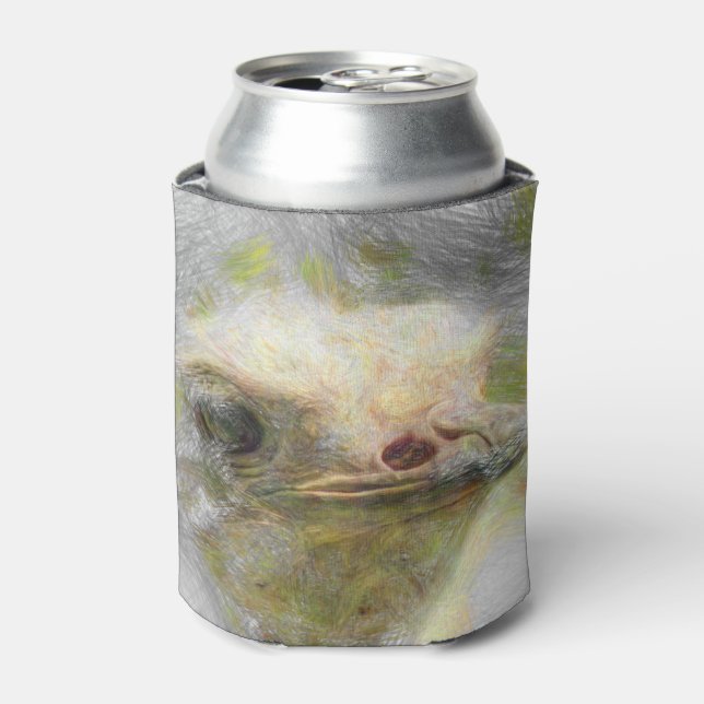 artistic animal ostrich can cooler (Can Front)