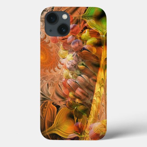 Artistic Autumn cheer with Grapes iPhone 13 Case