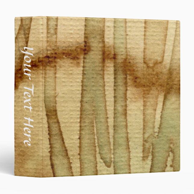 Artistic background watercolor 2 binder (Front/Spine)