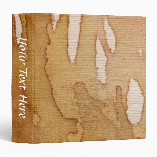 Artistic background watercolor binder (Front/Spine)