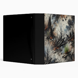 Artistic Binder – Abstract Nature-Inspired Design