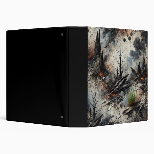 Artistic Binder – Abstract Nature-Inspired Design (Background)