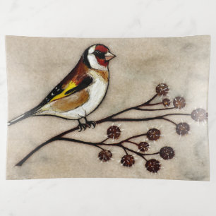 Artistic Bird Design Trinket Tray