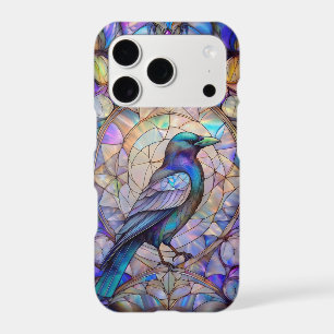 Artistic Bird Stained Glass Pattern Unique Bird Iphone 18 Pro Case