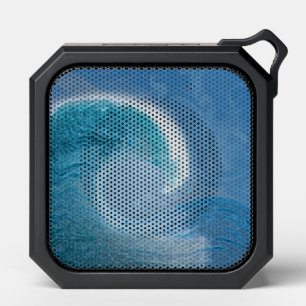 Artistic Blue Wave Bluetooth Speaker