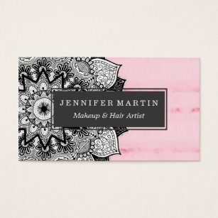 tie dye business cards