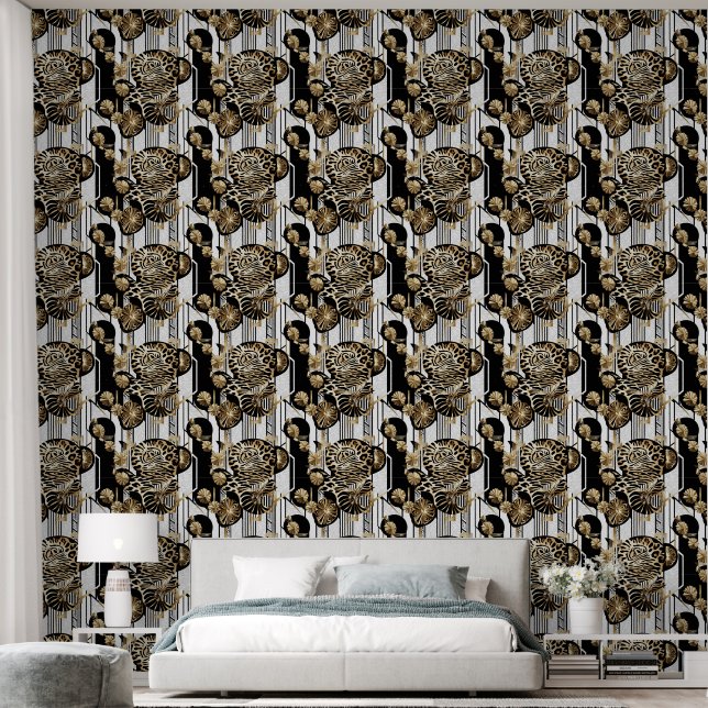 Artistic Boldness Wallpaper (Bedroom)