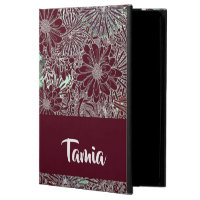 Artistic botanical burgundy powis iPad air 2 case