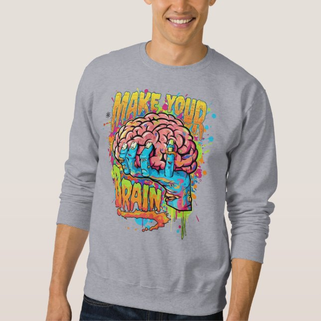Artistic Brain Unique  Sweatshirt (Front)