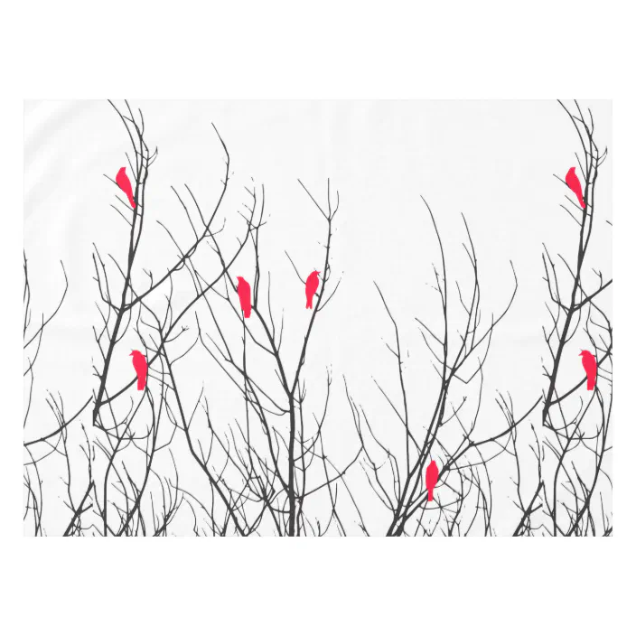 Tree Branches Tablecloth Zazzle, Tree Branch Tablecloth