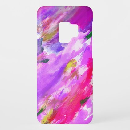 Artistic Brush Strokes Abstract Case-Mate Samsung Galaxy S9 Case