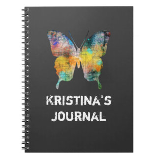 Artistic Butterfly Notebook