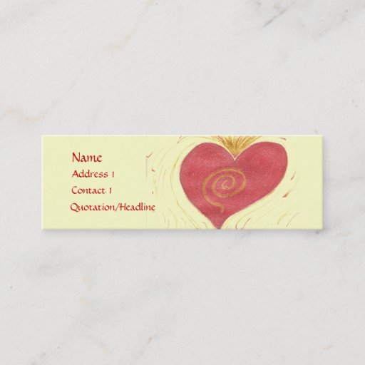 Customizable Artistic Card Business Card